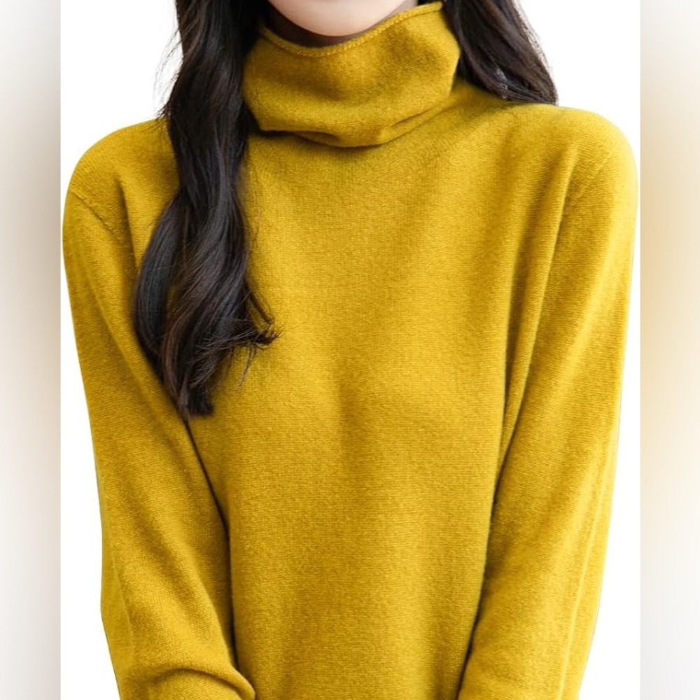 62. Women's Mustard Sweater